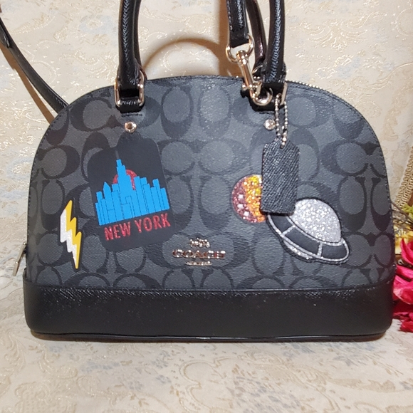 Coach Space  Patched Bag - Picture 4 of 13